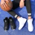 Giày bóng rổ mùa đông Betty 2018 thoáng khí chống trượt màu trắng đen cho bé giúp giày thể thao nam màu xanh giày nam giày thể thao nam adidas Giày bóng rổ