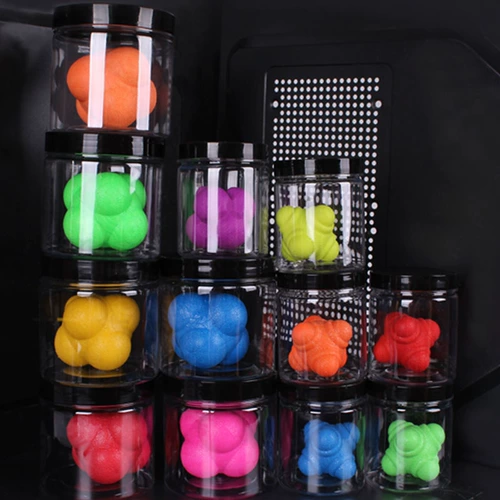 Теннисный боксерский шестиугольный прыгучий мяч для тренировок, 11 года