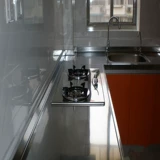 Кухня из нержавеющей стали, современная индивидуальная плита, сделано на заказ