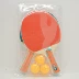 Haoxin bóng bàn vợt dán nhựa bảng tennis ban hai mặt bắn đồ chơi vợt Wanhui Cửa Hàng Bách Hóa Bóng bàn