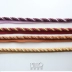 phụ kiện ren rèm phụ kiện Trung Quốc bốn sợi dây thừng xoắn cuộn dây thừng đóng gói dây nhiều màu một mét rộng 0.7CM - Phụ kiện rèm cửa