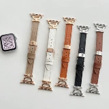 Новая тонкая фарфоровая пряжка бабочки подходит для Apple Watch S9 ремешок d -типа металлическая ниша AppleWatch8se