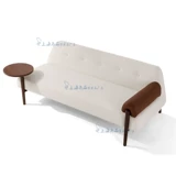 Скандинавская ткань для отдыха, дизайнерский диван из натурального дерева