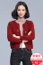 [66 nhân dân tệ giải phóng mặt bằng] Fan Ximan 2017 mùa đông mới thời trang đan cardigan dài tay Hàn Quốc áo ngắn mặc áo cardigan nữ mỏng Cardigan