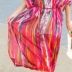 Mùa hè 2018 mới voan bãi biển đầm xòe lớn váy dài boho váy cổ tích kỳ nghỉ bên bờ biển phụ nữ - Váy eo cao 	váy nhún phần eo	 Váy eo cao