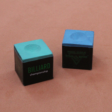 Мел для кия 台球杆巧克粉台球皮头巧粉比力8a级职业版巧粉蓝色油性绿色干性