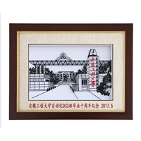 Ухуху Железная живопись индивидуальная инженерная инженерная университет Anhui.