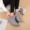 Người mùa đông cộng với nhung ấm cỡ lớn 41-43 40 Giày vải sinh viên Hàn Quốc hoang dã Giày đế bằng bằng vải cotton cao để giúp giày sport