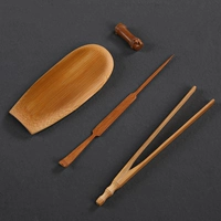 Бамбуковый чай Трехно -частичный набор из кунг -фу чай инструмент для чая для чая аксессуары
