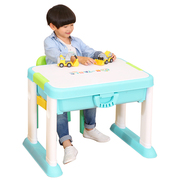 彩煌玩具儿童多功能玩具积木乐高桌