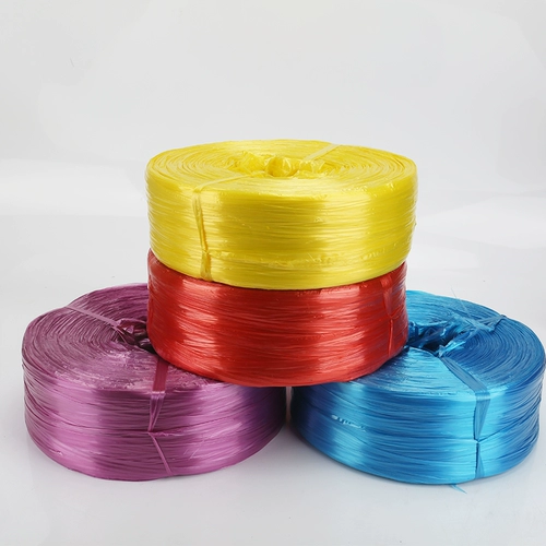 Новый материал 4 см пластиковой веревочный пакет веревочный веревочный веревка веревочная пленка с ртом веревка белый красный