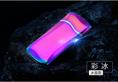 Защитная ветрозащитная креативная электронная индукционная ультратонкая зажигалка с usb-зарядкой подходит для мужчин и женщин