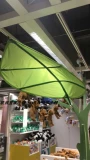 Ikea temar, пушистый экранирующий воздушный ветер с листовым слоем не содержит винтов