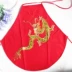 Của nam giới dành cho người lớn tạp dề kích thước lớn dạ dày ấm dạ dày tạp dề màu đỏ năm nay của nam giới và phụ nữ dành cho người lớn tạp dề phong cách Trung Quốc đồ ngủ yếm phi lụa cực sexy Bellyband