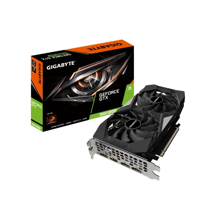 Гигабайт Supper1660GeForce GTX D6 6G E-спорт