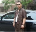 Xiangyun sợi hàng đầu của nam giới crepe lụa ngắn tay tang phù hợp với người đàn ông trung niên của mùa hè ăn mặc khóa Trung Quốc trang phục dân tộc