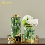 Керамический декор, зеленая вилла для гостиной, домашний декор, легкий роскошный стиль