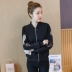 2018 mới áo khoác ngắn nữ Hàn Quốc phiên bản của mùa xuân và mùa thu hoang dã đồng phục bóng chày áo khoác Mỏng kích thước lớn áo sơ mi nữ triều Áo khoác ngắn
