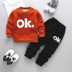 Girls 1 Fall 0 Winter 2 Baby Girl Children 3 Years and Half 4 Children Plus Velvet Baby Baby Sweater Two Piece Set Tide 5 shop quan ao baby Phù hợp với trẻ em