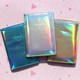 Thôi miên Hộ Chiếu Clip Laser Glossy Hộ Chiếu Túi Du Lịch ở nước ngoài Da ID Card Holder Di Động Bìa cho Nam Giới và Phụ Nữ bao đựng hộ chiếu Túi thông tin xác thực