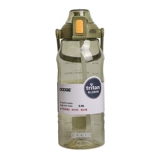 Спортивный вместительный и большой летний чайник со стаканом, пластиковая трубочка подходит для мужчин и женщин, 1500 мл