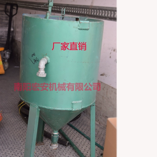 Индивидуальная мобильная машина с открытой песчаной обработкой ржавчина -снятая машина с высокой коренной стальной конструкцией мост с песочницей Песчаной чашечкой.