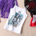 Màn hình ren hai mảnh của cô gái Zhongda Y-shirt + Yếm trong C185 Áo thun