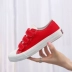 2018 màu sắc mới phù hợp với Velcro giày vải nữ sinh viên Hàn Quốc giản dị hoang dã ulzzang cổng hương vị giày giày the thao nữ Plimsolls