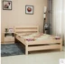Tất cả giường gỗ rắn 1.5 giường đôi 1,8 giường đơn người lớn 1 m 2 đơn giản thông hiện đại giường trẻ em đặc biệt