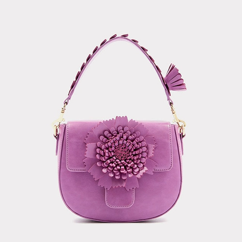 Сумка через плечо, ретро сумка на одно плечо на солнечной энергии, 2022, популярно в интернете, в западном стиле, в цветочек