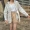 Áo sơ mi dài tay chống nắng mùa xuân 2019 mới dành cho nữ phiên bản Hàn Quốc của áo sơ mi kẻ sọc lỏng kiểu hoang dã kiểu Harajuku - Áo sơ mi