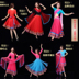 Chunying Square Dance Dress Dress Set 2018 Mới Áo ngắn Ấn Độ Váy Ấn Độ Dance Mông Cổ Váy Lớn Đặt - Khiêu vũ / Thể dục nhịp điệu / Thể dục dụng cụ giày khiêu vũ phương đông Khiêu vũ / Thể dục nhịp điệu / Thể dục dụng cụ