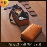 Vintage tre trà lưu trữ hộp Nhật Bản giỏ tre Trung Quốc lồng trà bằng gỗ lồng du lịch Kung Fu bộ trà bụi hoàn thiện giỏ - Trà sứ