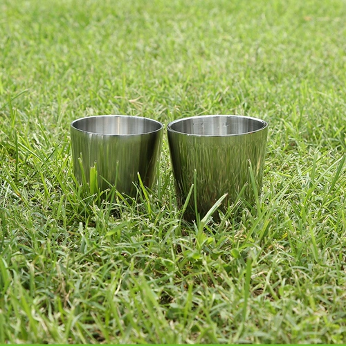 Sansui, дорожный комплект из нержавеющей стали, бокал, портативная кофейная чайная чашка, нержавеющая сталь AISI 304