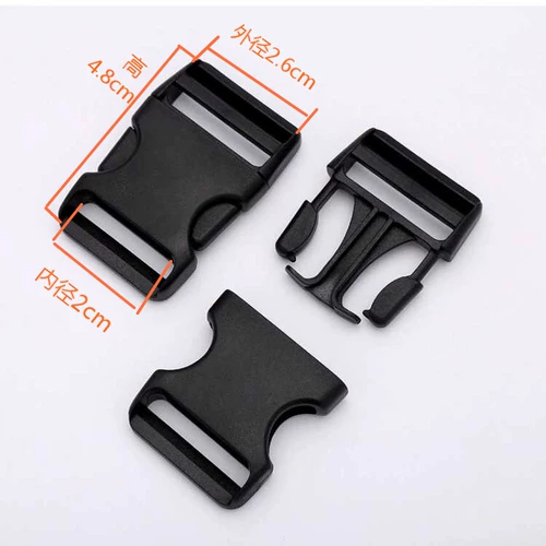 Высококачественный пластиковый школьный рюкзак с застежкой, безопасный аксессуар для сумки, нейлоновая поясная сумка, увеличенная толщина