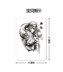 Zhao Yun Xăm Sticker Không thấm nước Nam kéo dài 3d Vô hình Hoa nhân tạo Cánh tay gợi cảm Dán cơ thể hình xăm dán kín lưng Vẽ trên cơ thể