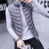 Mùa thu và mùa đông vest nam áo khoác ấm xuống quần áo cotton vest không tay vest nam Hàn Quốc phiên bản của xu hướng của nam giới vest áo khoác nam đẹp Áo vest cotton