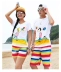 Thái Lan Sanya du lịch quần bãi biển nhanh khô cặp vợ chồng mô hình kỳ nghỉ tuần trăng mật phù hợp với nam giới và phụ nữ quần áo bãi biển kích thước lớn - Quần bãi biển