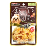 Японский собачий мужчина утонул мясной мешок 10 мешков с собачьи закуски в пищевые добавки кальция, замечательные свежие влажные зерна, консервированные собаки