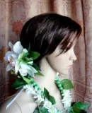 Гавайская современная травяная юбка с украшениями головы, ювелирные украшения, аксессуары для волос Auana Hula