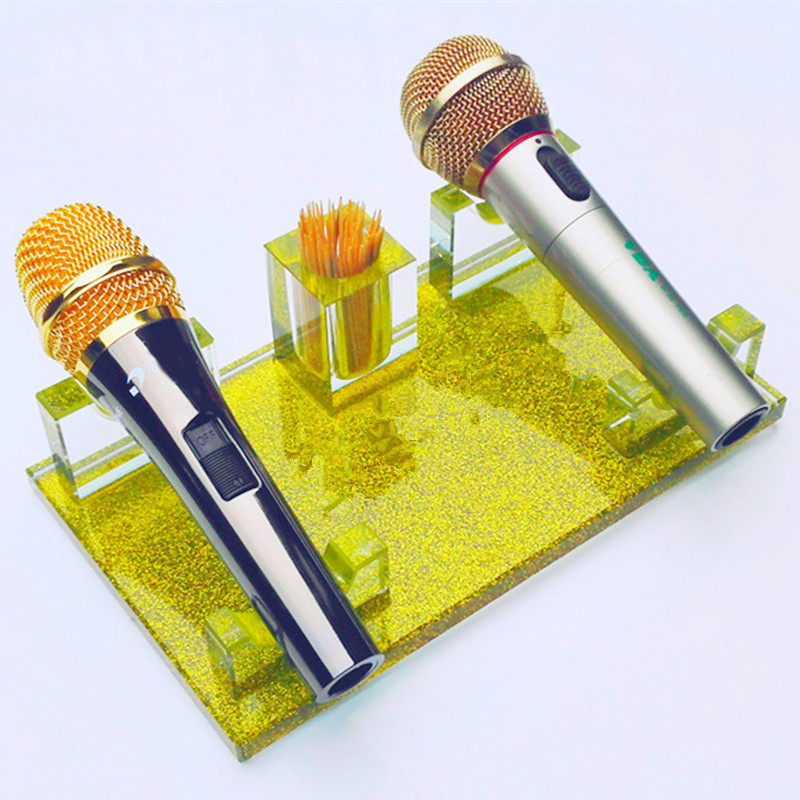 水晶话筒架 5元红包