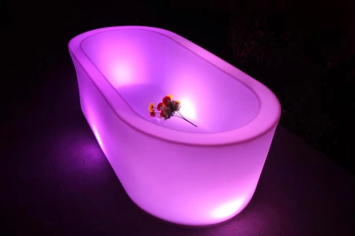 Светодиодная креативная светящаяся ванна рулон ванна ванна мода независимая серфинг