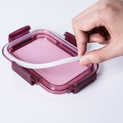 New crisper kích thước hộp ăn trưa lò vi sóng chịu nhiệt nắp hộp ăn trưa món ăn sinh viên kính cường lực
