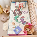 Летняя шелковая детская кроватка для детского сада, детский коврик