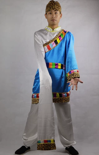 Монгольская одежда меньшинства одежда тибетские водяные рукава Hui Hui Муслим Синьцзян Служба Корейская служба Корейская одежда Северная Корея Ренда одежды