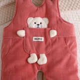 Штаны, стеганый зимний комбинезон, увеличенная толщина