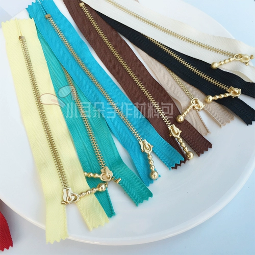 Металлическая сумка с молнией ручной работы, аксессуар для сумки, 15см