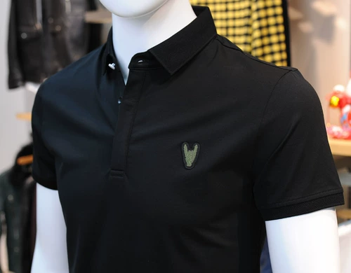 Летняя футболка с коротким рукавом, футболка polo