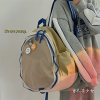 Японский брендовый небольшой дизайнерский оригинальный ранец, вместительный и большой рюкзак, сумка, тренд сезона