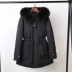 2018 mùa đông mới xuống áo khoác nữ dài phần eo mỏng dày siêu lông cổ áo phiên bản Hàn Quốc của áo công cụ thủy triều - Xuống áo khoác